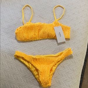 Zaful Yellow Bikini